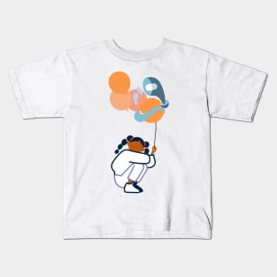 Balloon girl Kids T-Shirt